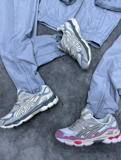 Chandal asics "gris"