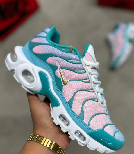 Nike TN (turquesa y rosa)